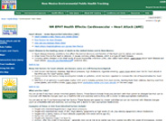 Environmental Public Health Tracking - Heart Attacks