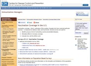 Vaccine Coverage in the United States