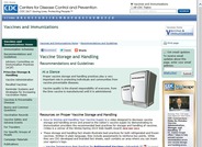 VFC Vaccine Storage and Handling Guidelines