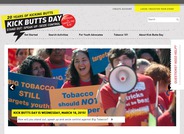 Join us and thousands of youth across the United States and on military bases around the world as we stand out, speak up and seize control against big tobacco.