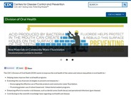 CDC Division of Oral Health