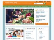 This website is the gateway to food safety information provided by government agencies.