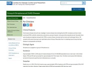 Group A Streptococcal Disease Information for Clinicians