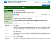 Group A Streptococcus Report 2011