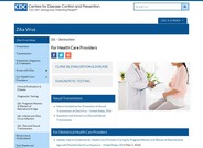 Zika Virus Information for Healthcare Providers