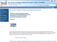 Substance Use Epidemiology Data Reports