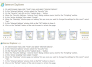 Enable Javascript in Internet Explorer Browser