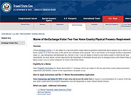 US Department of State - J-1 Waiver Guide