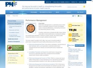 Public Health Foundation’s Public Health Performance Management System